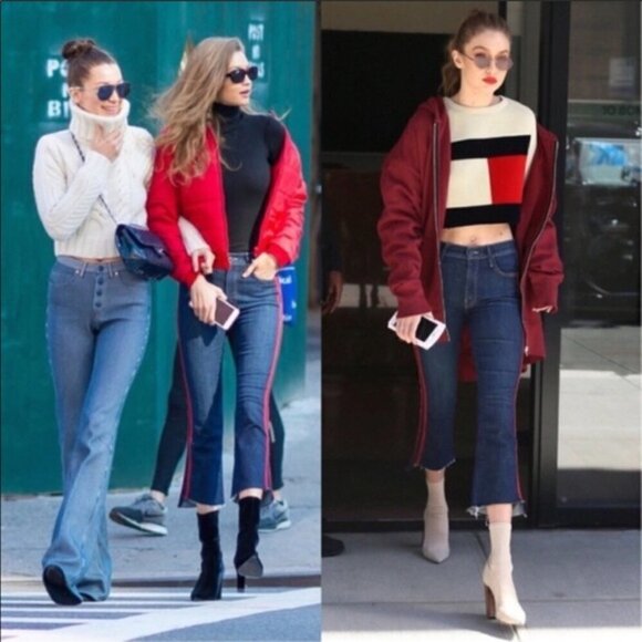 💕MOTHER💕 Insider Crop Step Fray Jeans ~ Speed Racer 26 - Picture 4 of 16